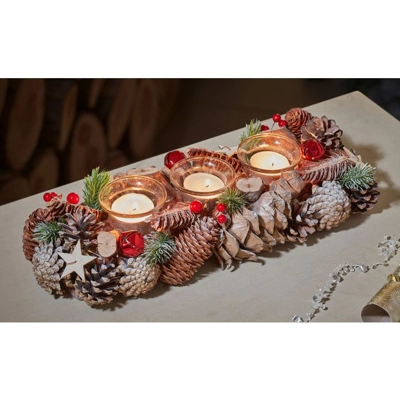 Trio Candle Holder - Frost