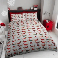 Ultra Soft Duvet Set Xmas Snowy S..