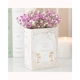 White Book Shaped Vase