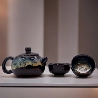 Herbal Black Glaze Teapot Set - P..