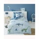 Young Uns Dino Shark Duvet Set Single