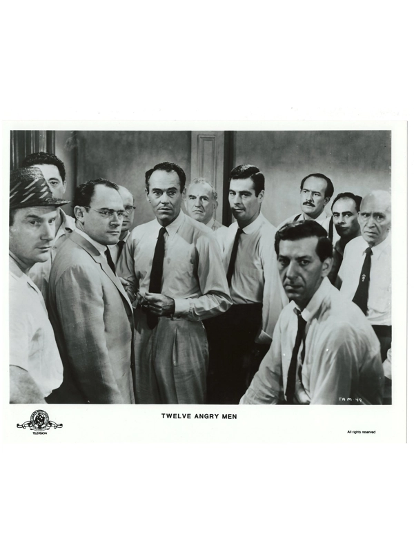 12 Twelve Angry Men Ensemble Henry Fonda Klugman Press Promo Photo #1 Film