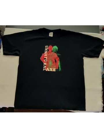 Vintage Unnatural Axe Boston Punk T-Shirt KBD Killed By Death Large The Creeper Rat