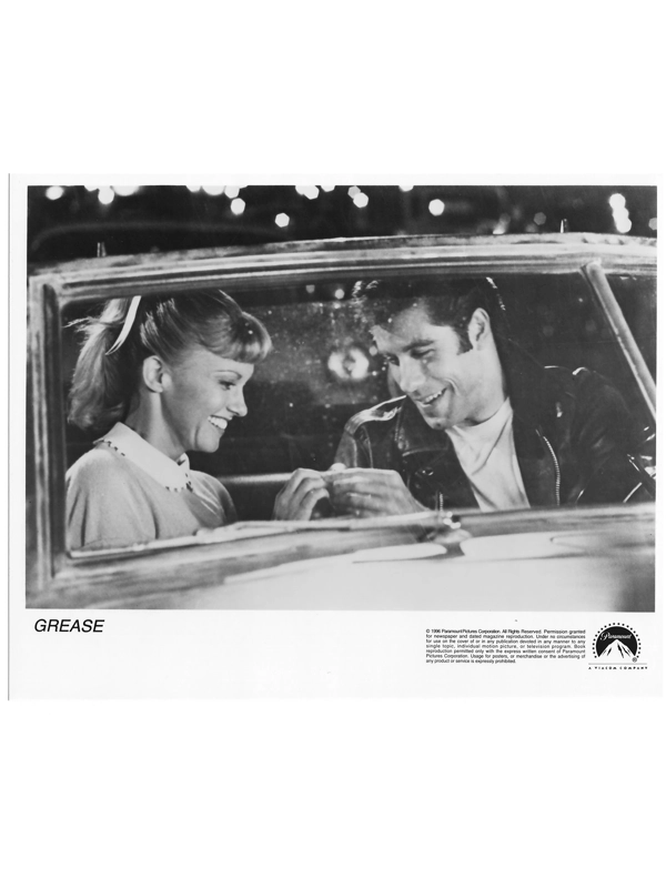 Grease John Travolta Olivia Newton-John Press Photo Movie Still Film