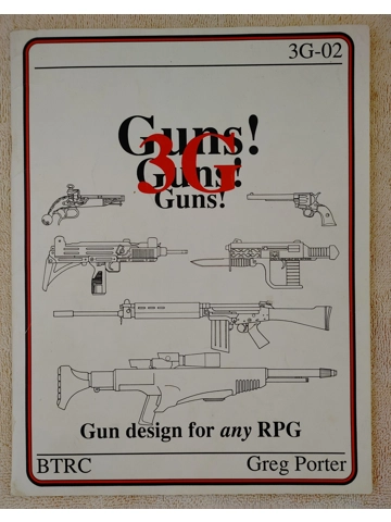 Vtg 1988 Guns Guns Guns 3G RPG Blacksburg Tactical Research 2nd Pr Greg Porter