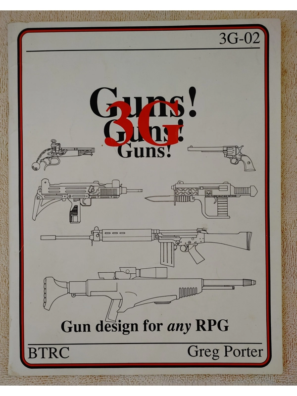 Vtg 1988 Guns Guns Guns 3G RPG Blacksburg Tactical Research 2nd Pr Greg Porter