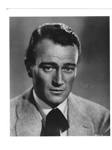 John Wayne Head Shot Unknown Film Press Photo Movie Still