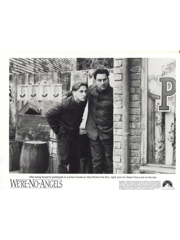 We're No Angels Sean Penn Robert De Niro Press Promo Photo Movie Film