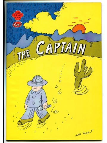 Vintage 1972 The Captain Print Mint 1st Hak Vogrin Jean Einbeck Uncirculated