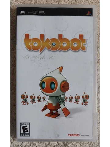 2005 Tokobot PSP Complete CIB Manual Disc Registration Insert Case Clean UMD