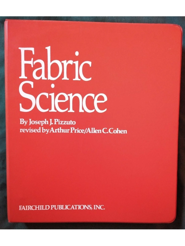 Vtg 1974 1975 Fabric Science Looseleaf Joseph Pizzuto 3rd Print Fairchild Book