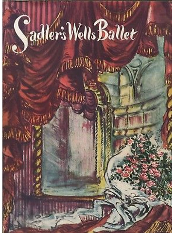 Vtg 1950 Sadler's Wells Ballet Program and Souvenir Book War Memorial Opera SF
