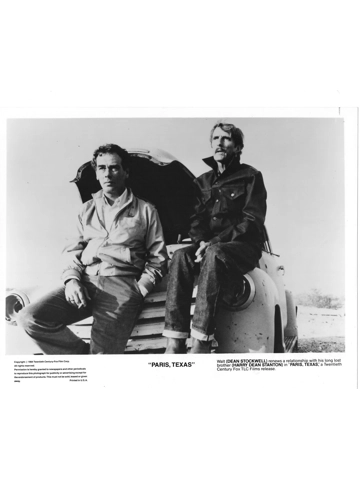 1984 Paris Texas Dean Stockwell Harry Dean Stanton Press Photo Movie Still