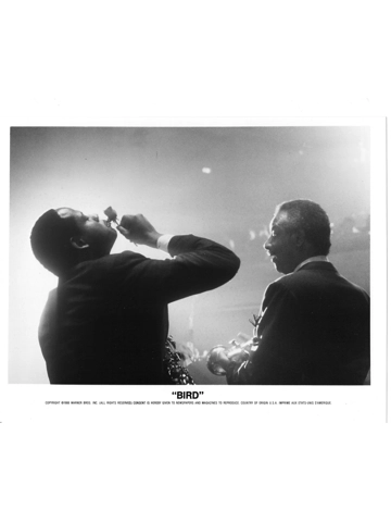 1988 Bird Charlie Parker Forest Whitaker Press Photo Movie Still Warner Bros