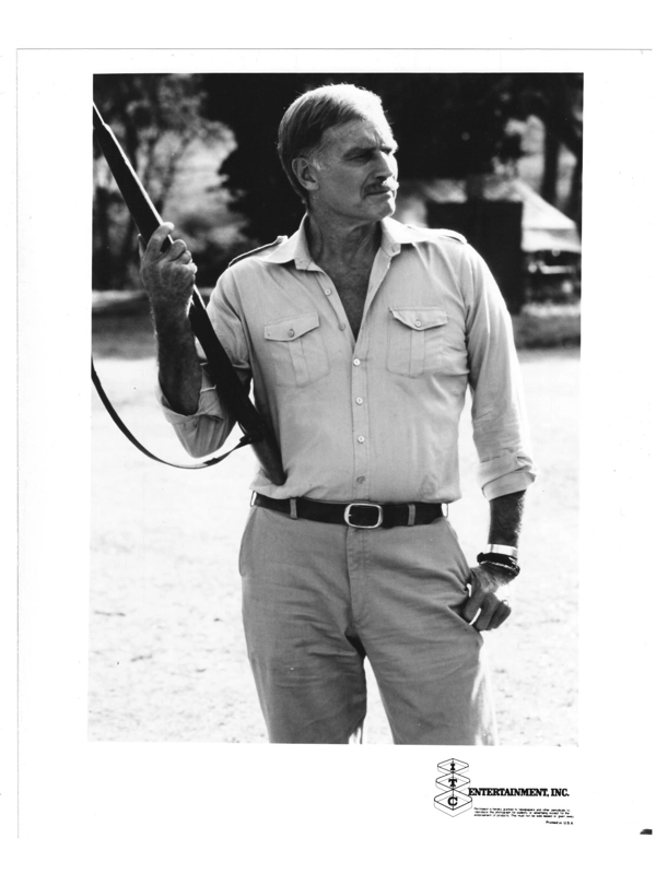 Nairobi Affair Charlton Heston Press Photo TV Movie Still B&W Publicity