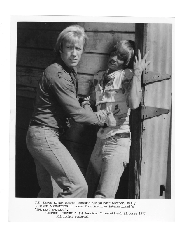 1977 Breaker Breaker Chuck Norris Michael Augenstein Press Photo Movie Still