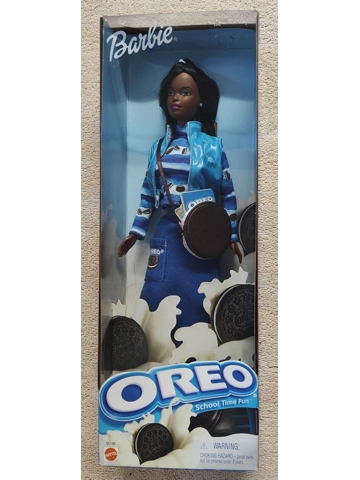 Vtg 2001 Oreo School Time Fun Barbie African American NRFB MIB NOS Black 55195