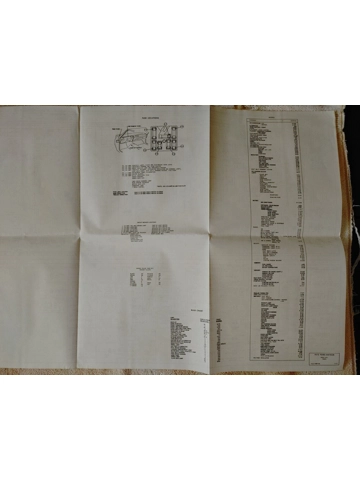 Vtg 1972 Ford Meteor Complete Set of 7 Electrical Schematics Wiring Diagrams
