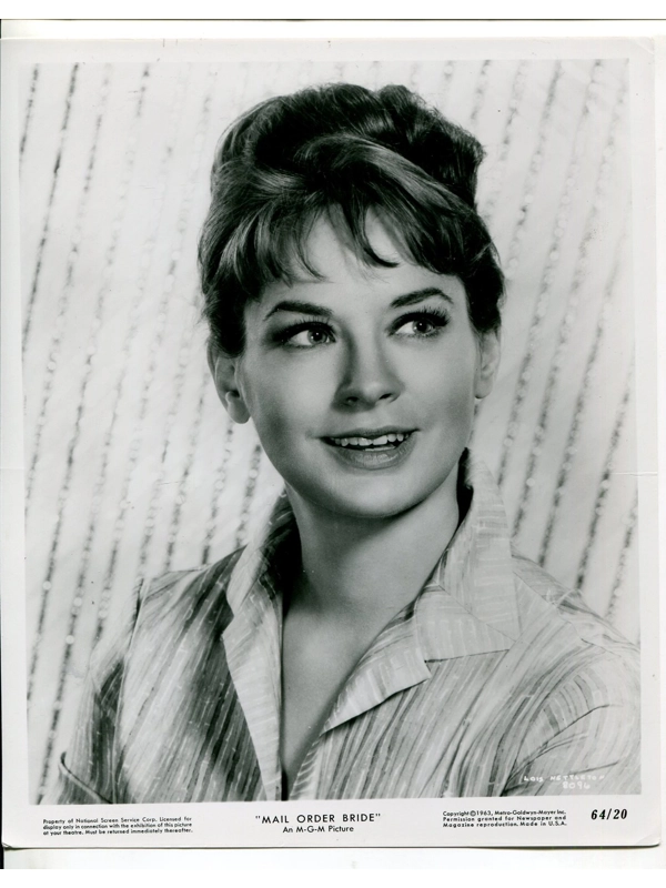 3 1964 1963 Mail Order Bride Lois Nettleton Press Photos Movie Film MGM