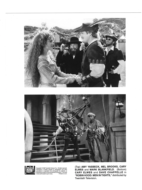 Robin Hood Men In Tights Mel Brooks Cary Elwes Amy Yasbeck Press Photo Movie