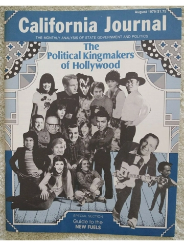 Aug 1979 California Journal Hollywood Congress KISS Cover Political Magazine