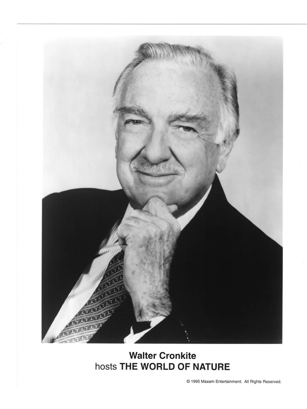 Walter Cronkite The World of Nature Press Photo TV Movie Still