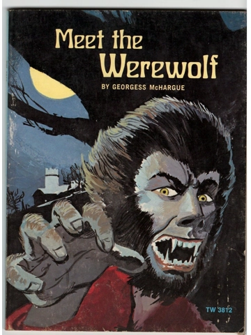Vintage 1976 Meet the Werewolf Georgess McHargue Monsters Scholastic Nicer Copy
