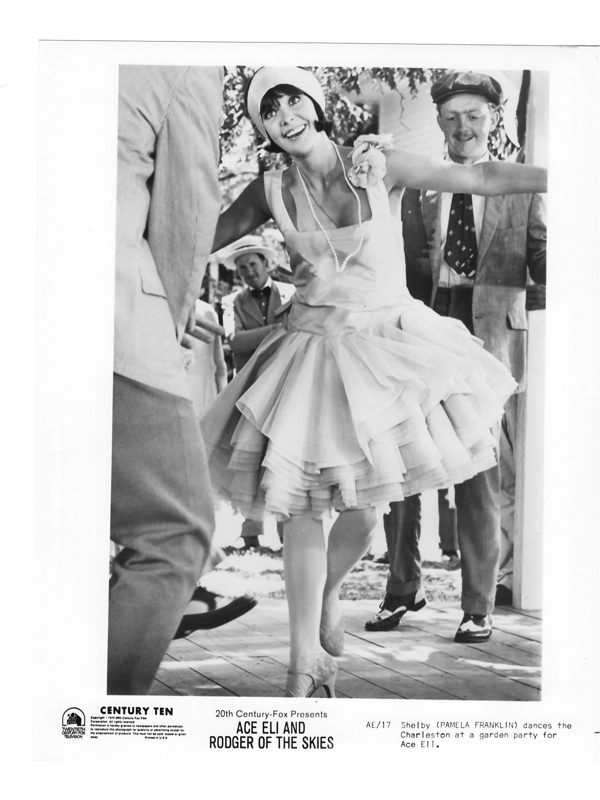 Ace Eli and Rodger of the Skies Pamela Franklin B&W Press Photo Movie Still