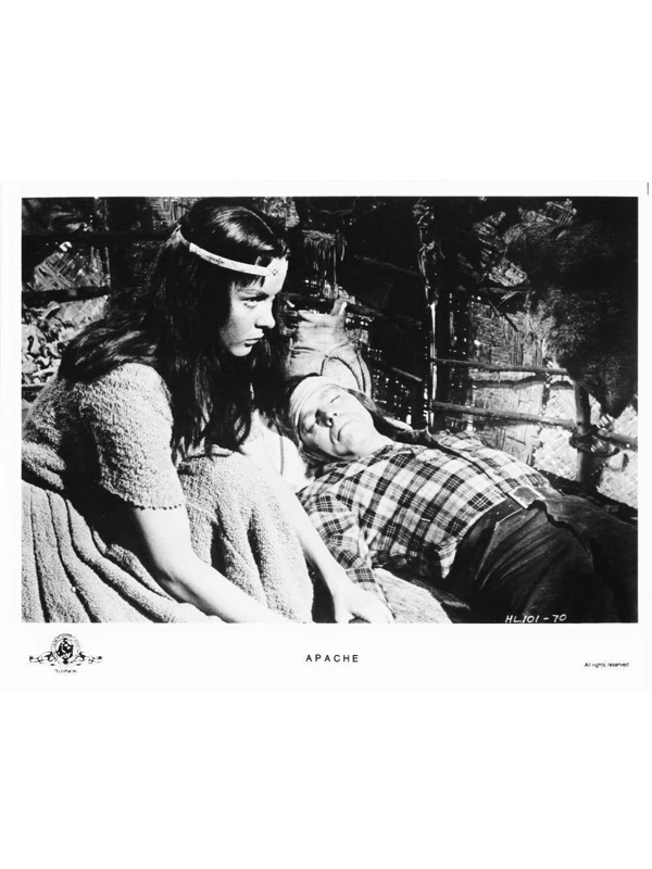 Apache Burt Lancaster Jean Peters Press Photo Movie Still Publicity