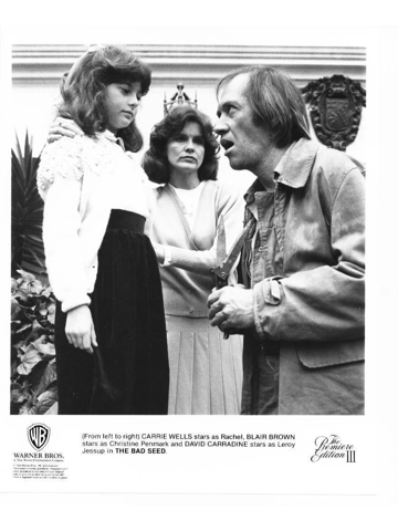 Bad Seed David Carradine Carrie Wells Blair Brown Press Photo Movie Still