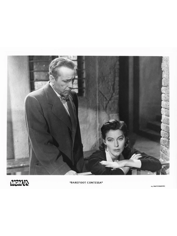 Barefoot Contessa Ava Gardner Humphrey Bogart Press Photo Movie Still Publicity
