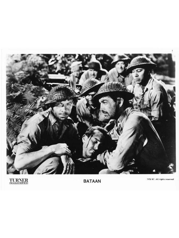 Bataan Robert Taylor Robert Walker Press Photo Movie Still Publicity