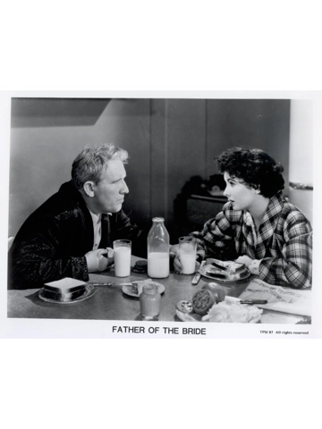 Father of the Bride Spencer Tracy Elizabeth Taylor Press Photo #2 Still Movie