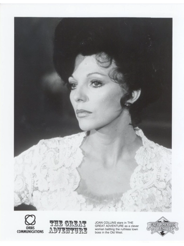 2 Great Adventure Joan Collins Press Photos Movie Il richiamo del lupo Still