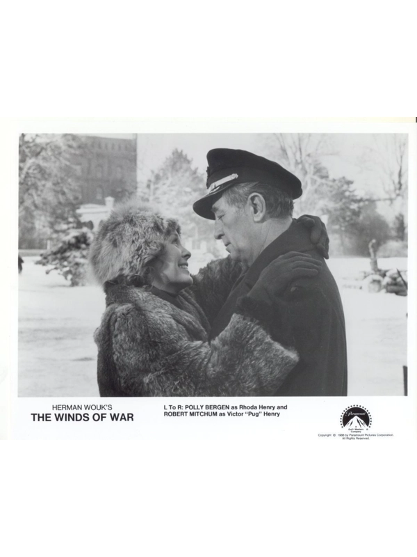 7 Winds of War Press Promo Publicity Photos TV Film Movie Wouk Robert Mitchum