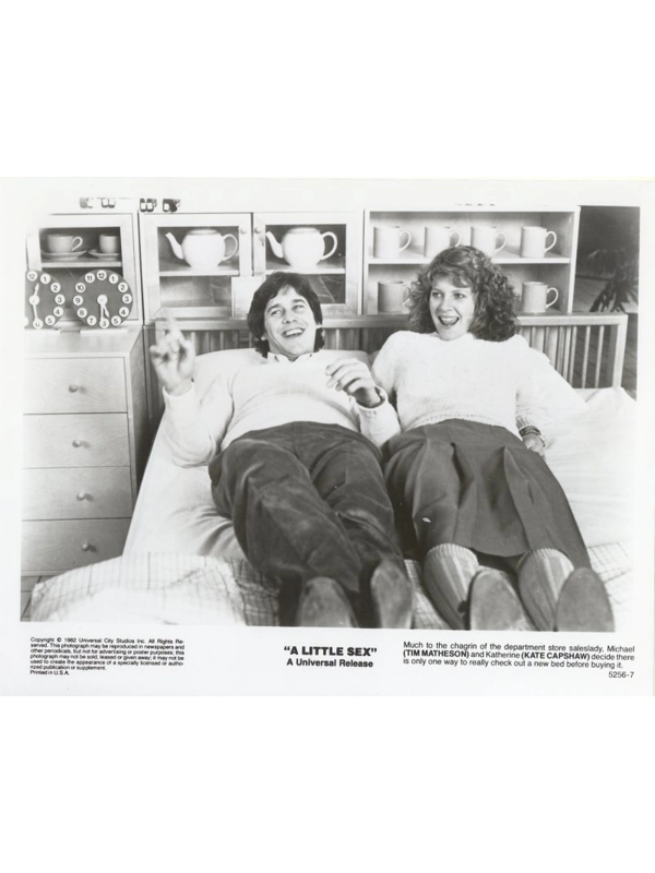 A Little Sex Press Publicity Photo Tim Matheson Kate Capshaw Film Movie Theatre