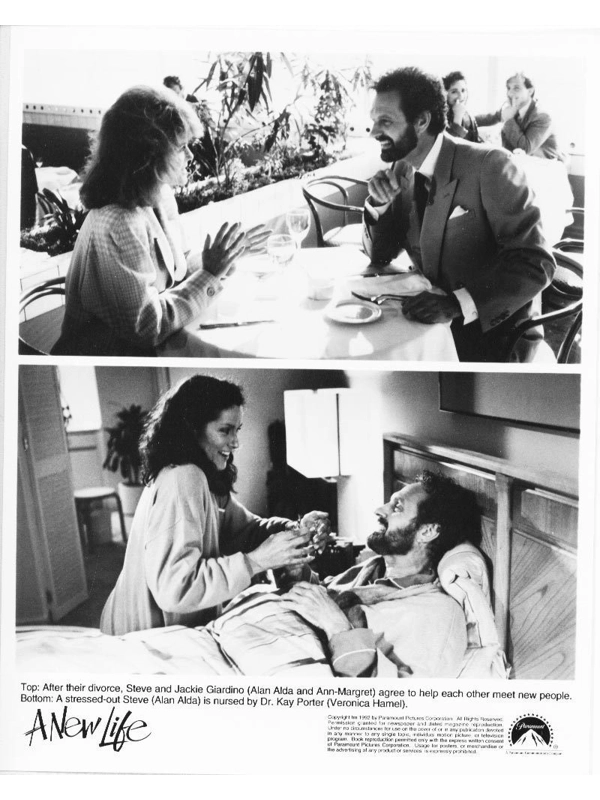 A New Life Alan Alda Ann Margaret Hal Linden Press Publicity Photo Movie Film