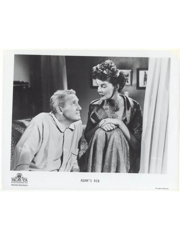 Adam's Rib Press Publicity Photo Spencer Tracy Katharine Hepburn Movie Film
