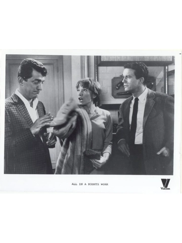 All in a Night's Work Press Publicity Photo Dean Martin Shirley MacLaine Film