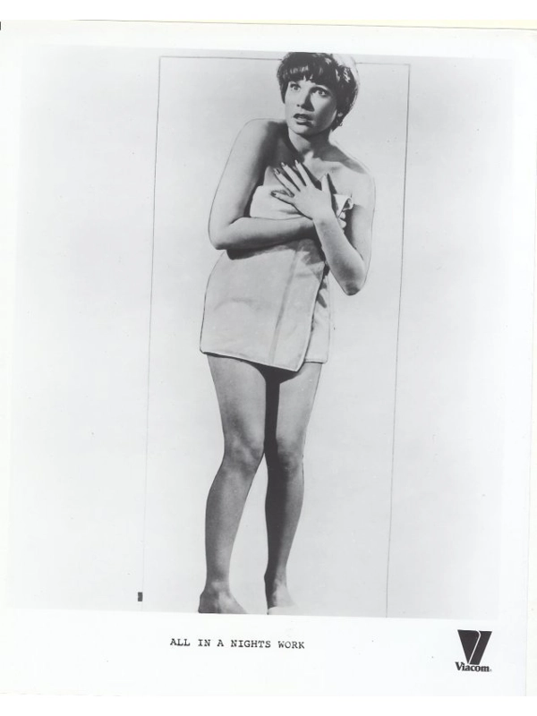 All in a Night's Work Press Publicity Photo Shirley MacLaine Movie Film