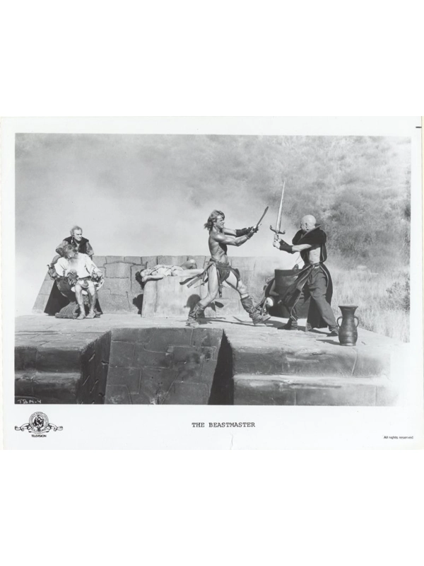 Beastmaster Press Publicity Photo Marc Singer Movie Film