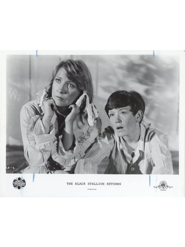 Black Stallion Returns Press Publicity Photo Kelly Reno Teri Garr Movie Film