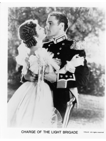 Charge of the Light Brigade Errol Flynn Oliva De Havilland Press Photo 1936