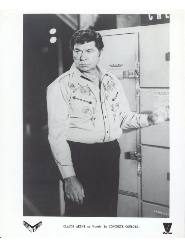 Concrete Cowboys Press Publicity Photo Claude Akins TV Movie Film