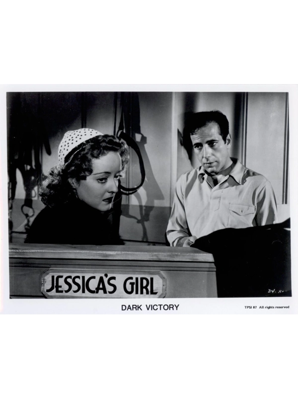 Dark Victory Humphrey Bogart Bette Davis Press Photo Movie
