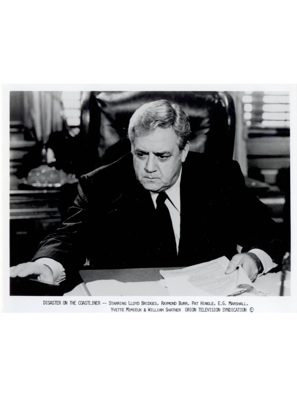 Disaster on the Coastliner Lloyd Bridges Press Photo TV Movie Still