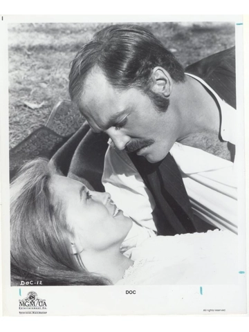 Doc Press Publicity Photo Stacy Keach Faye Dunaway Movie Film Western