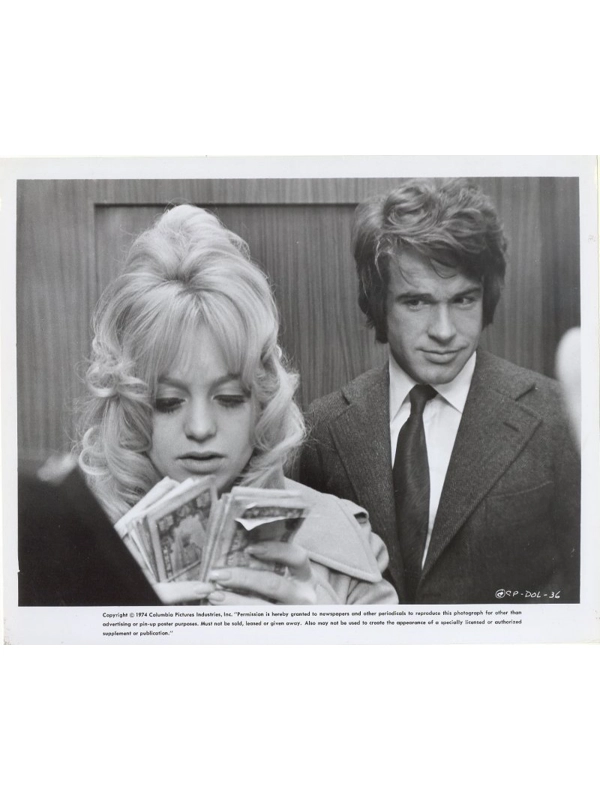 Dollars Heist  Press Publicity Photo Warren Beatty Goldie Hawn Film Movie