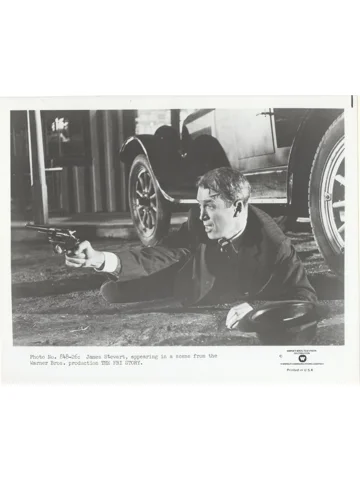 FBI Story Press Publicity Photo James Jimmy Stewart Movie Film