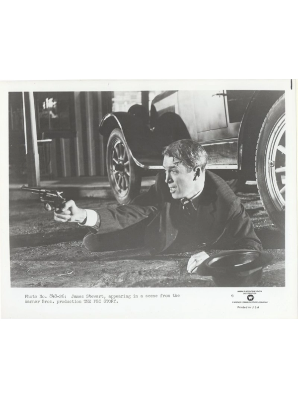 FBI Story Press Publicity Photo James Jimmy Stewart Movie Film